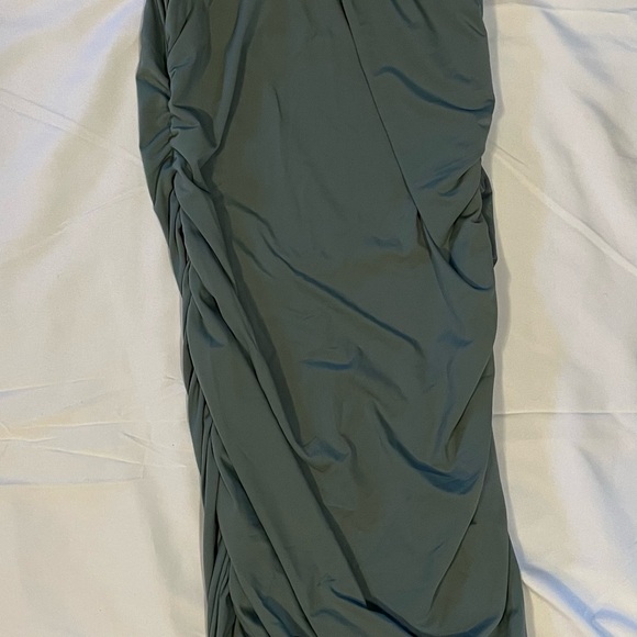 Fashion Nova Olive Pencil Dress - Picture 1 of 4